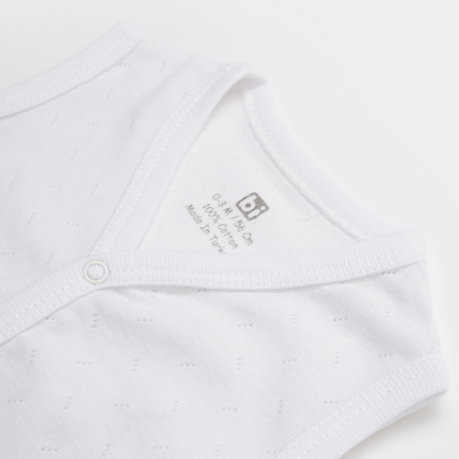 Bibaby Best White Friends Bebek Yeleği 61472 Beyaz
