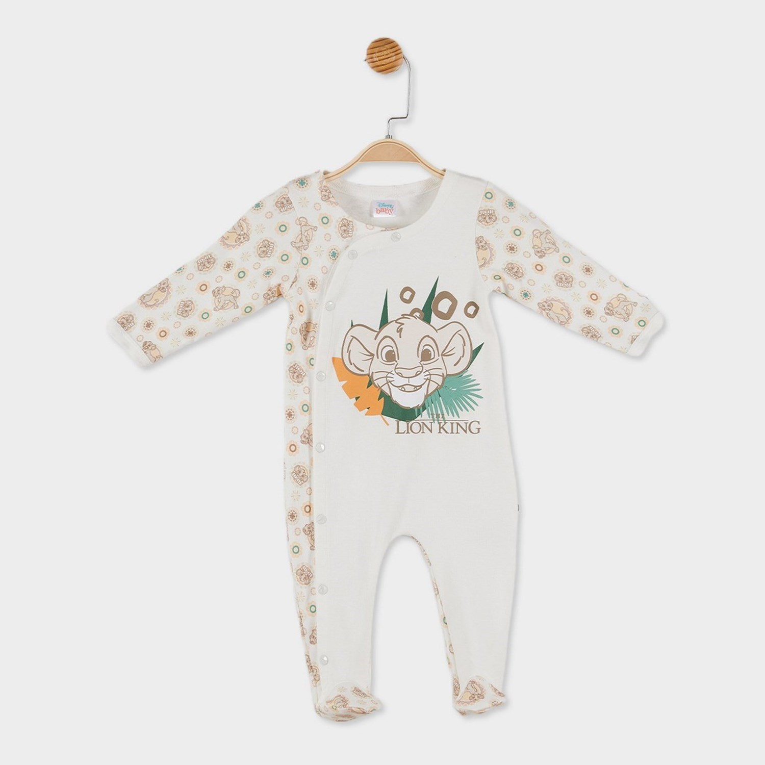 Çimpa Lion King Bebek Tulumu 20813 Ekru