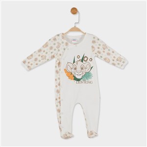 Çimpa Lion King Bebek Tulumu 20813 Ekru
