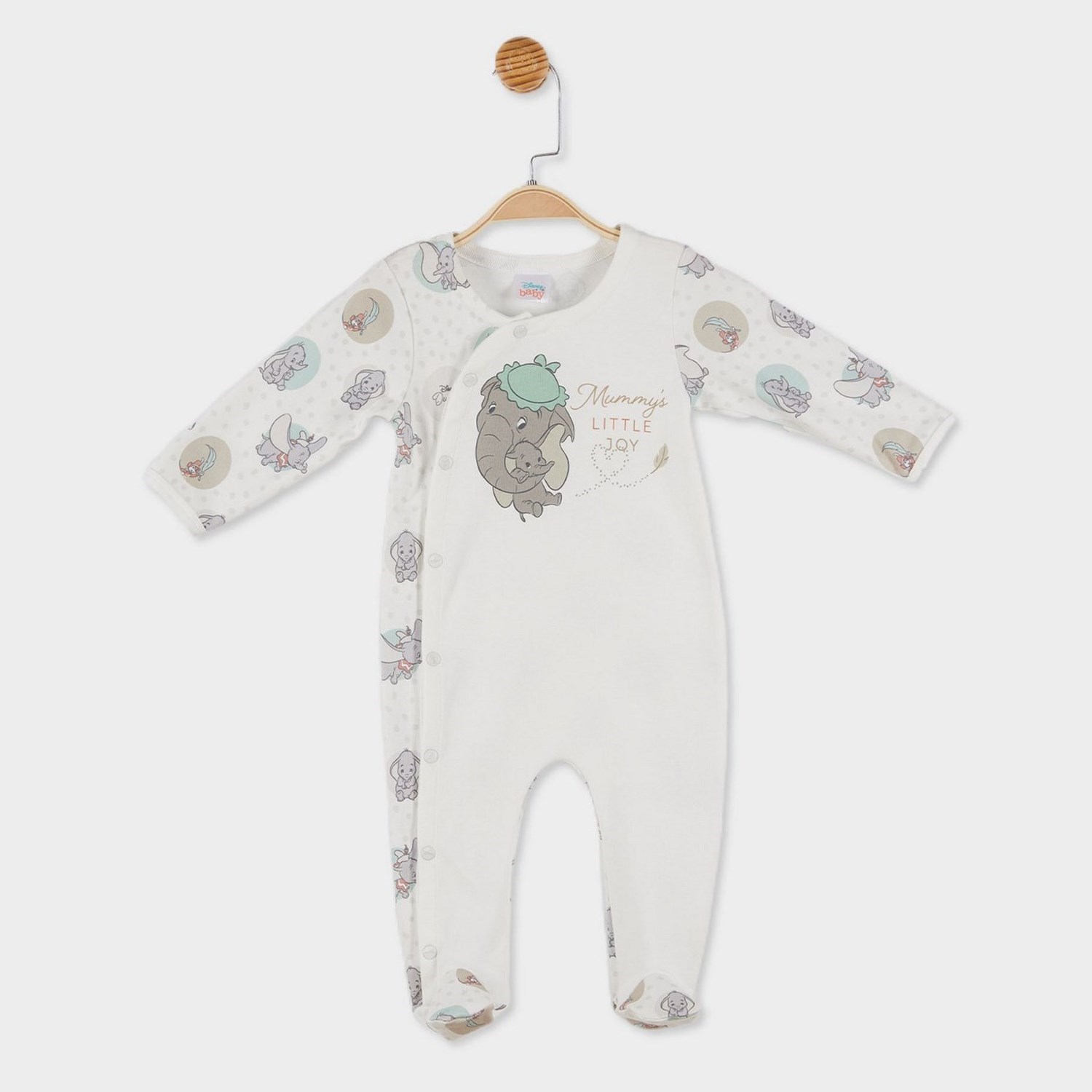 Çimpa Dumbo Bebek Tulumu 20831 Ekru
