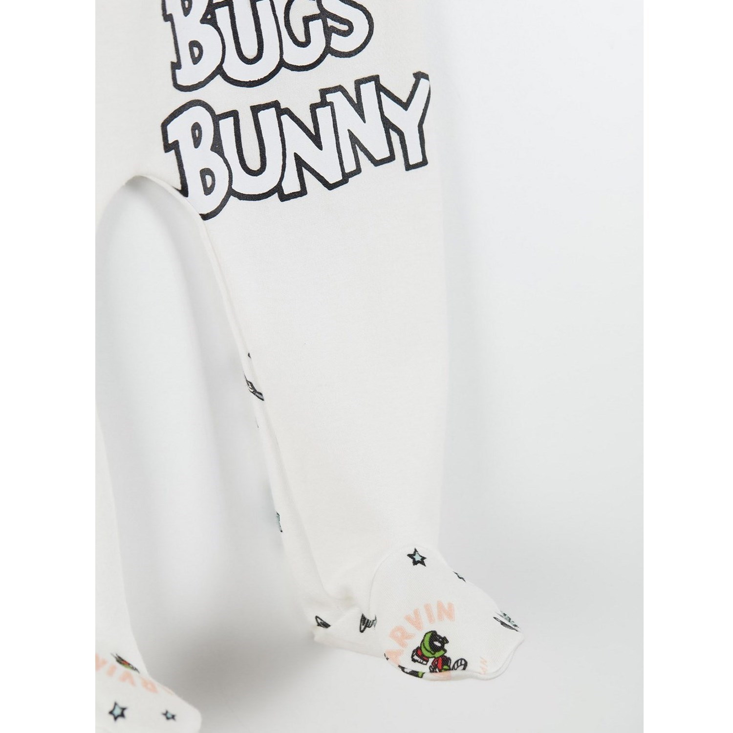 Çimpa Bugs Bunny Bebek Tulumu 20806 Ekru