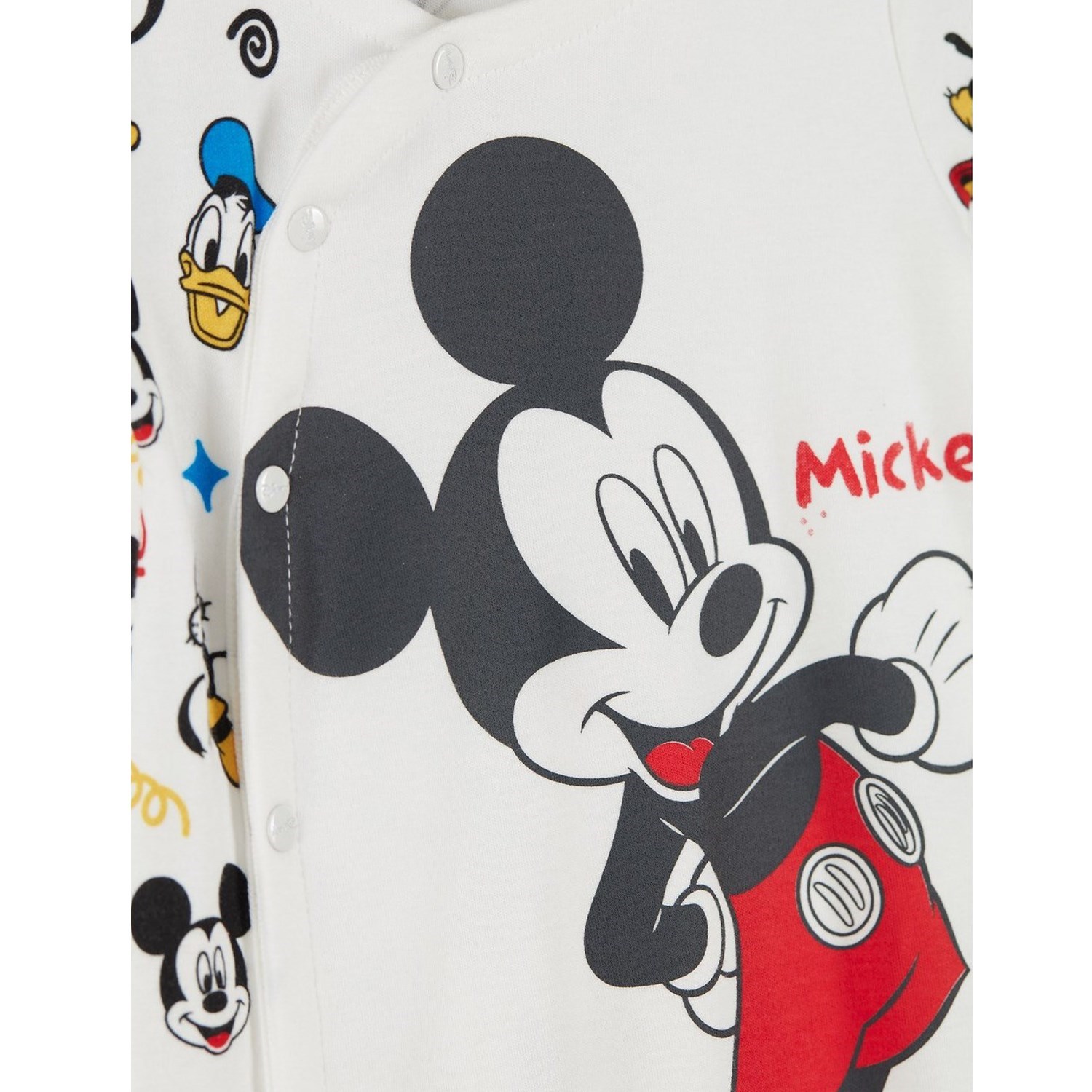 Çimpa Mickey Bebek Tulumu 20839 Ekru