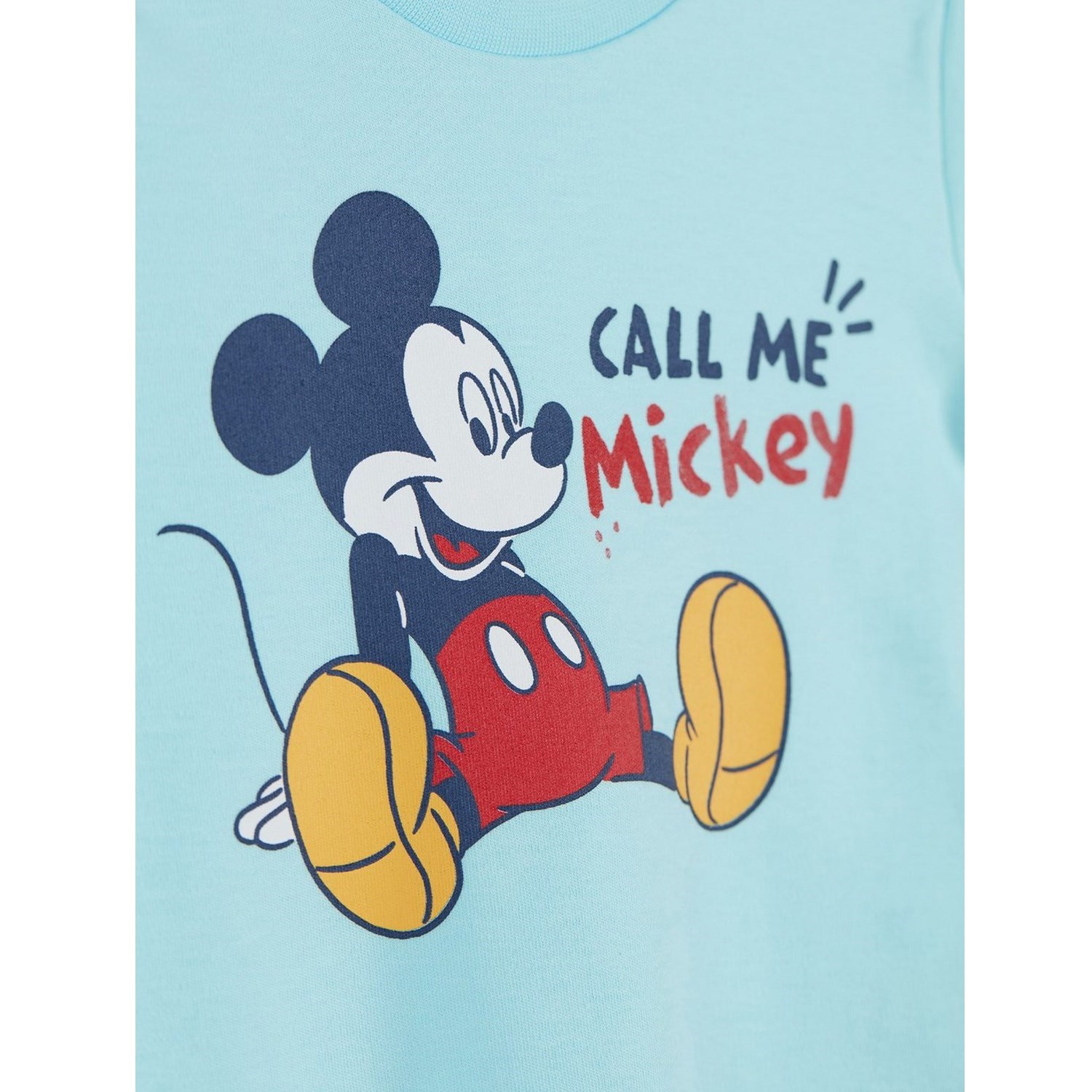 Çimpa Mickey Bebek Pijama Takımı 20844 Mavi