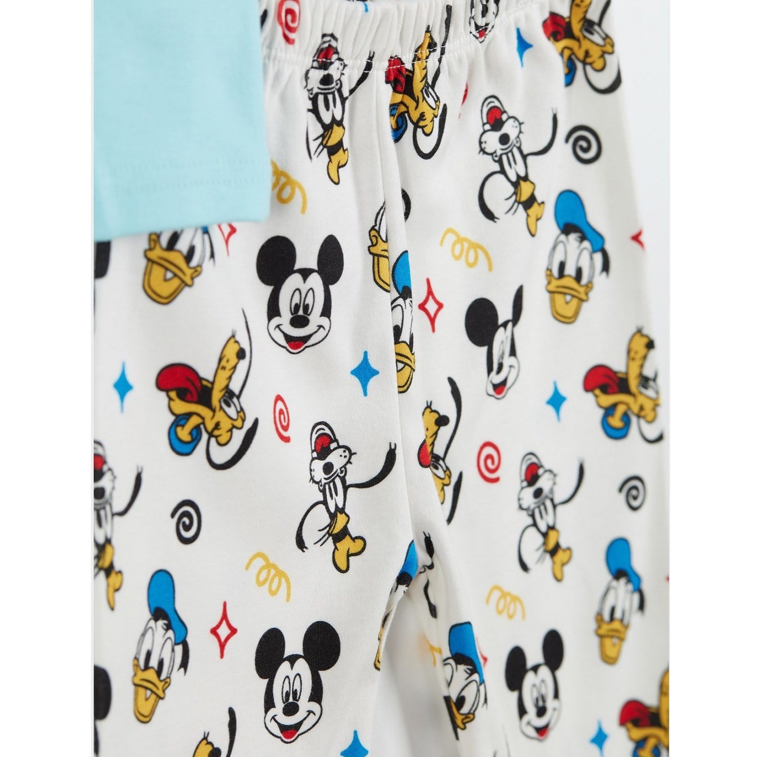 Çimpa Mickey Bebek Pijama Takımı 20844 Mavi