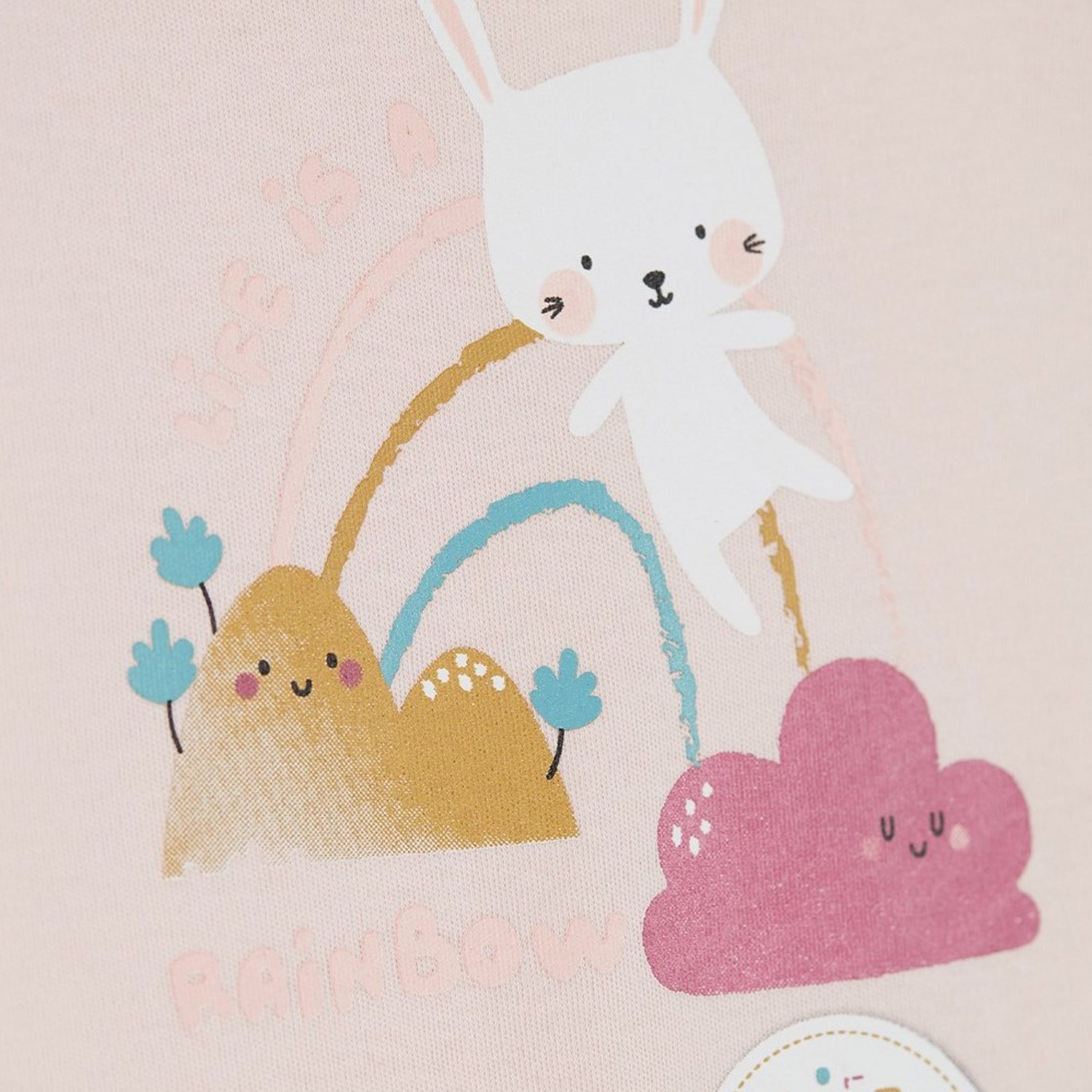 Çimpa Panolino 2'li Bebek Body 20756 Ekru-Pembe