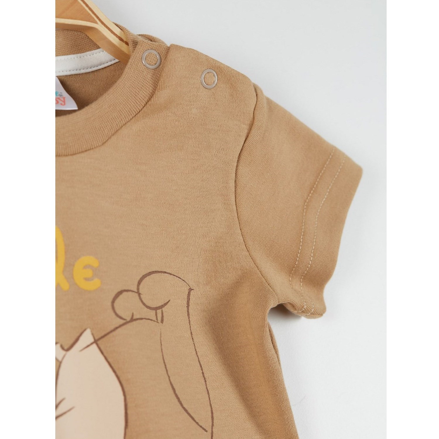 Çimpa Winnie The Pooh Bebek Pijama Takımı 20862 Kahve