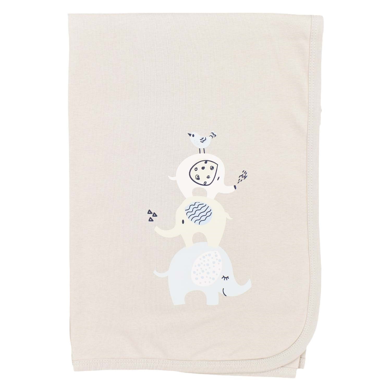 Bibaby Elephant in Live Bebek Battaniyesi 85x90 Cm 64623 Asorti 