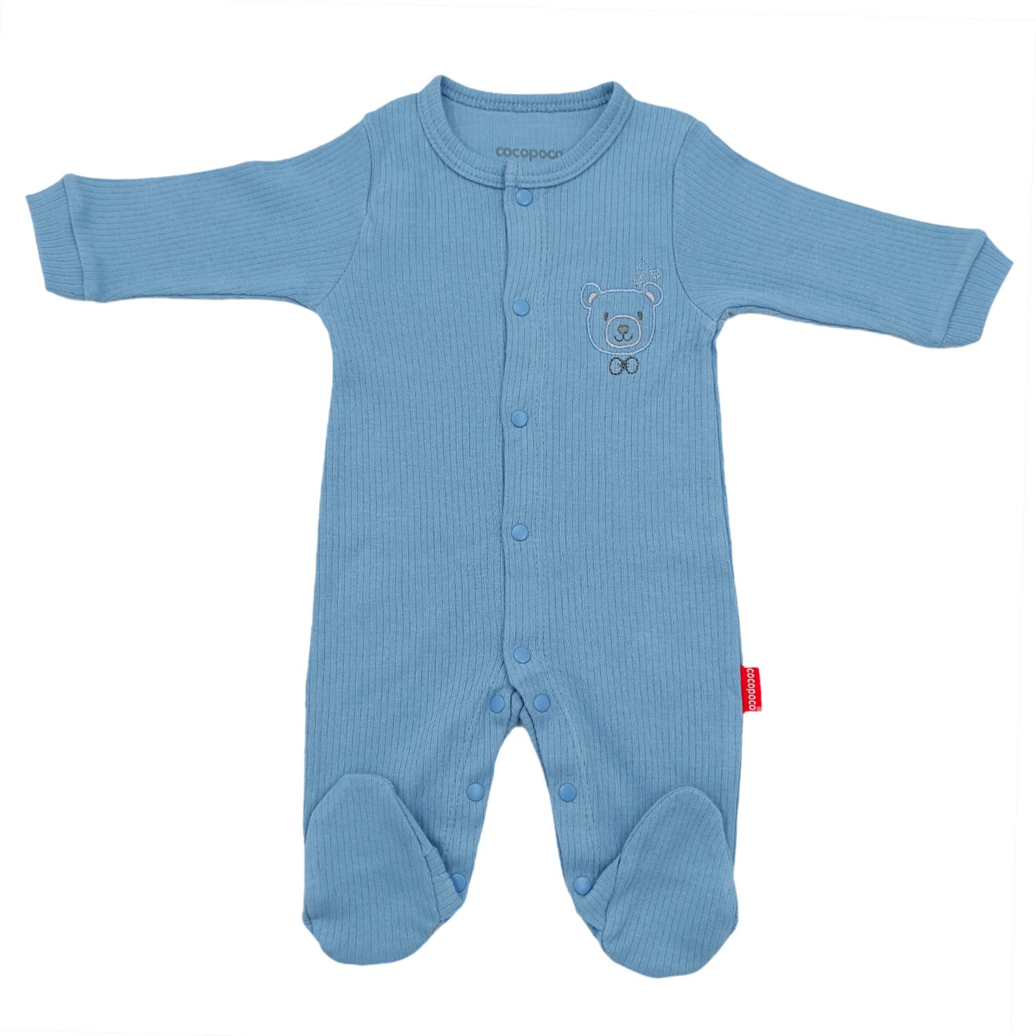 Cocopoco Bebek Tulumu 1037 Mavi