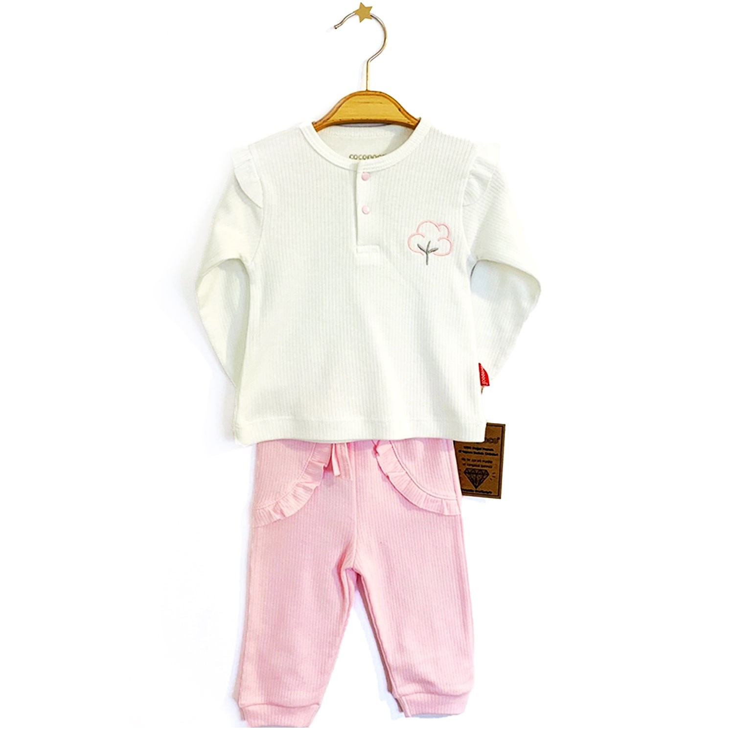 Cocopoco 2'li Bebek Takım 1033 Pembe