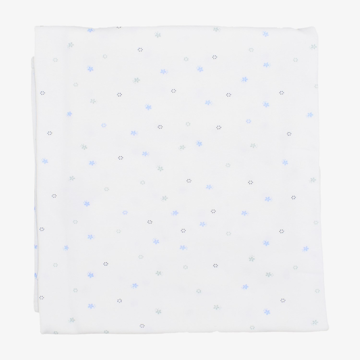 Sebi Bebe Yıldız Baskılı Bebek Battaniyesi 80x90cm 1563 Beyaz
