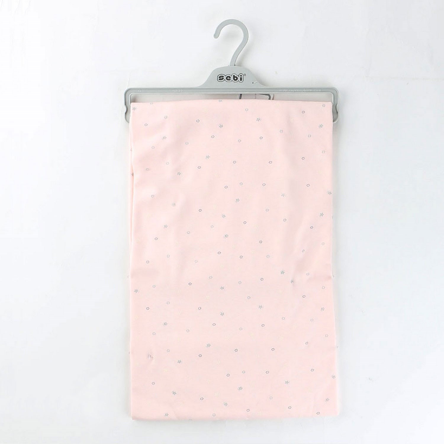 Sebi Bebe Yıldız Baskılı Bebek Battaniyesi 80x90cm 1563 Pembe