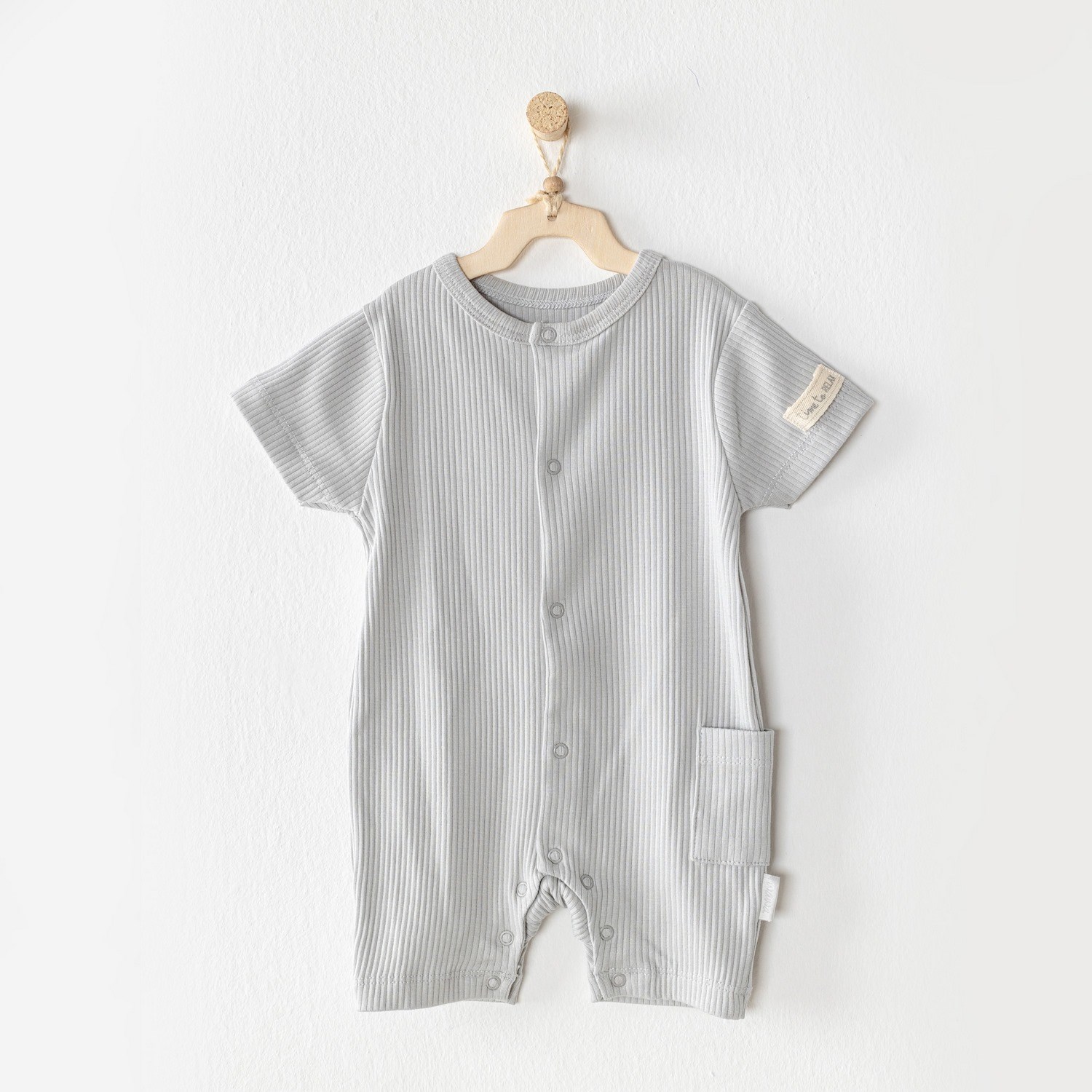 Andywawa Modal Bebek Tulumu AC23643 Gri