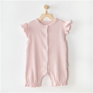 Andywawa Modal Romper Bebek Tulumu AC23648 Pembe