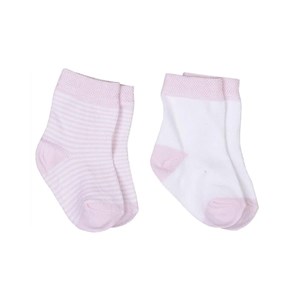 Kiti Kate Organik 2'li Bebek Çorabı 17533 Pembe