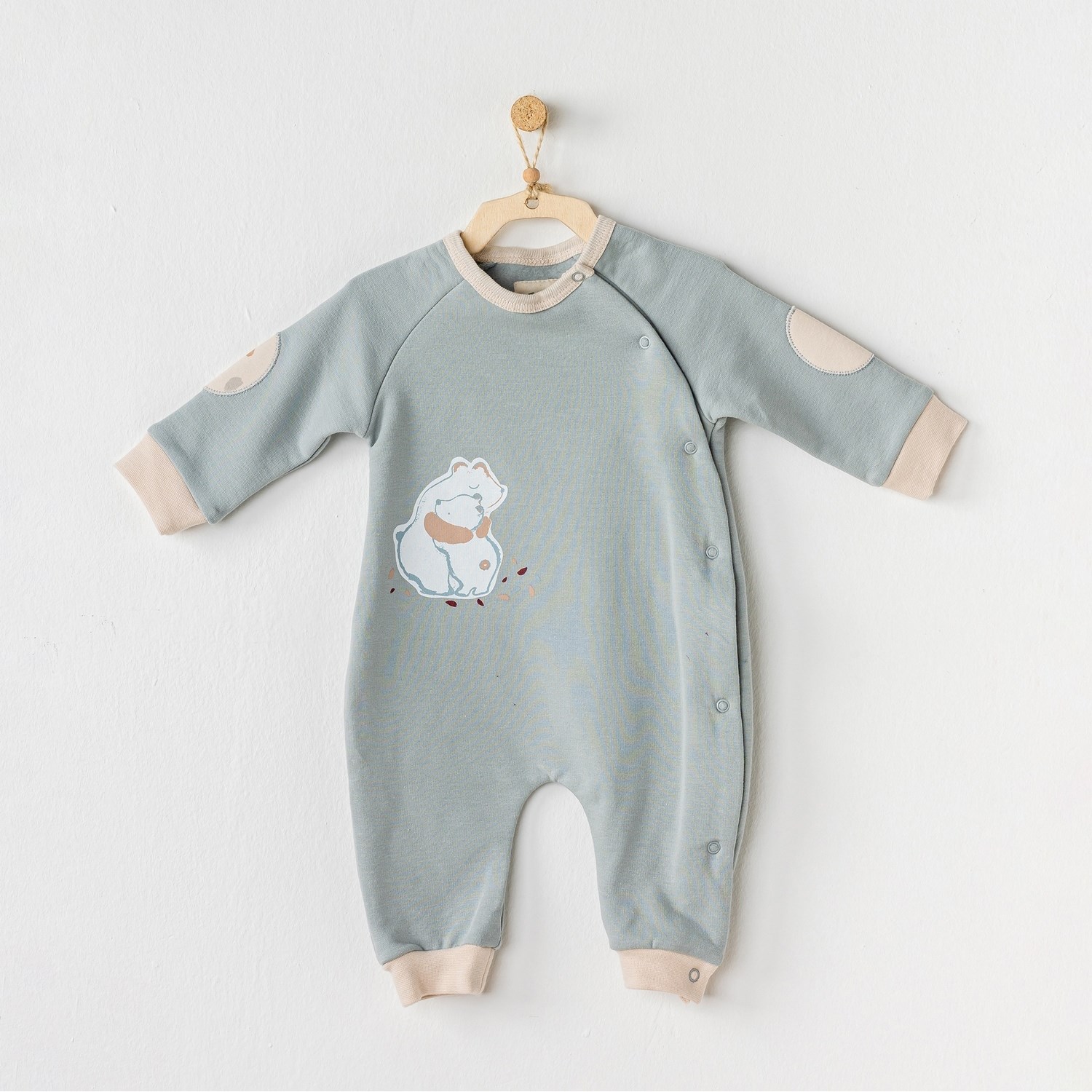 Andywawa Time To Relax Bebek Tulumu AC24043 Açık Yeşil