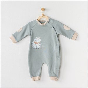 Andywawa Time To Relax Bebek Tulumu AC24043 Açık Yeşil