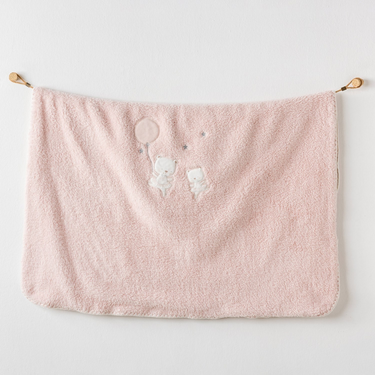 Andywawa Welsoft Ballerina Bebek Battaniyesi 95x85 Cm AC24136 Pembe