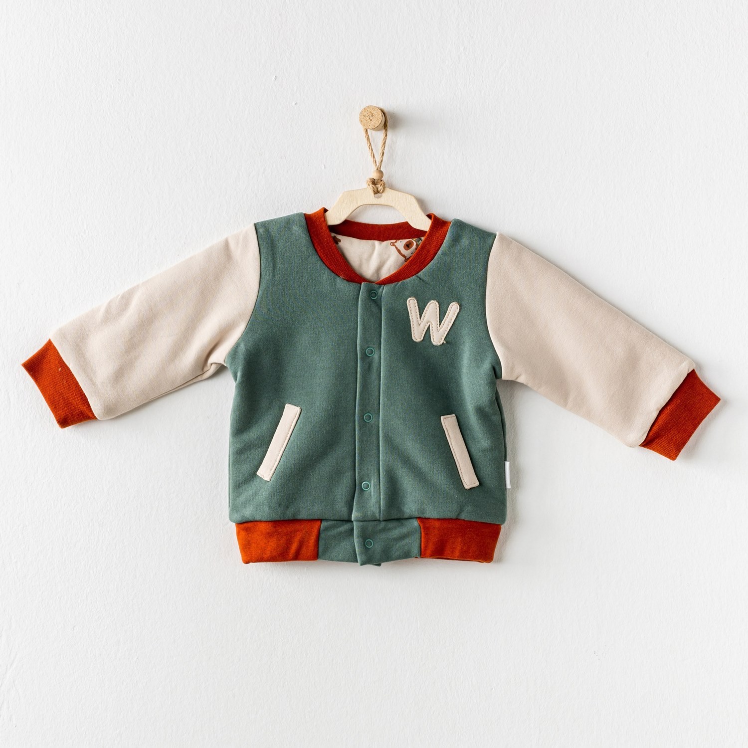 Andywawa The Woods Bebek Ceketi AC24220 Yeşil