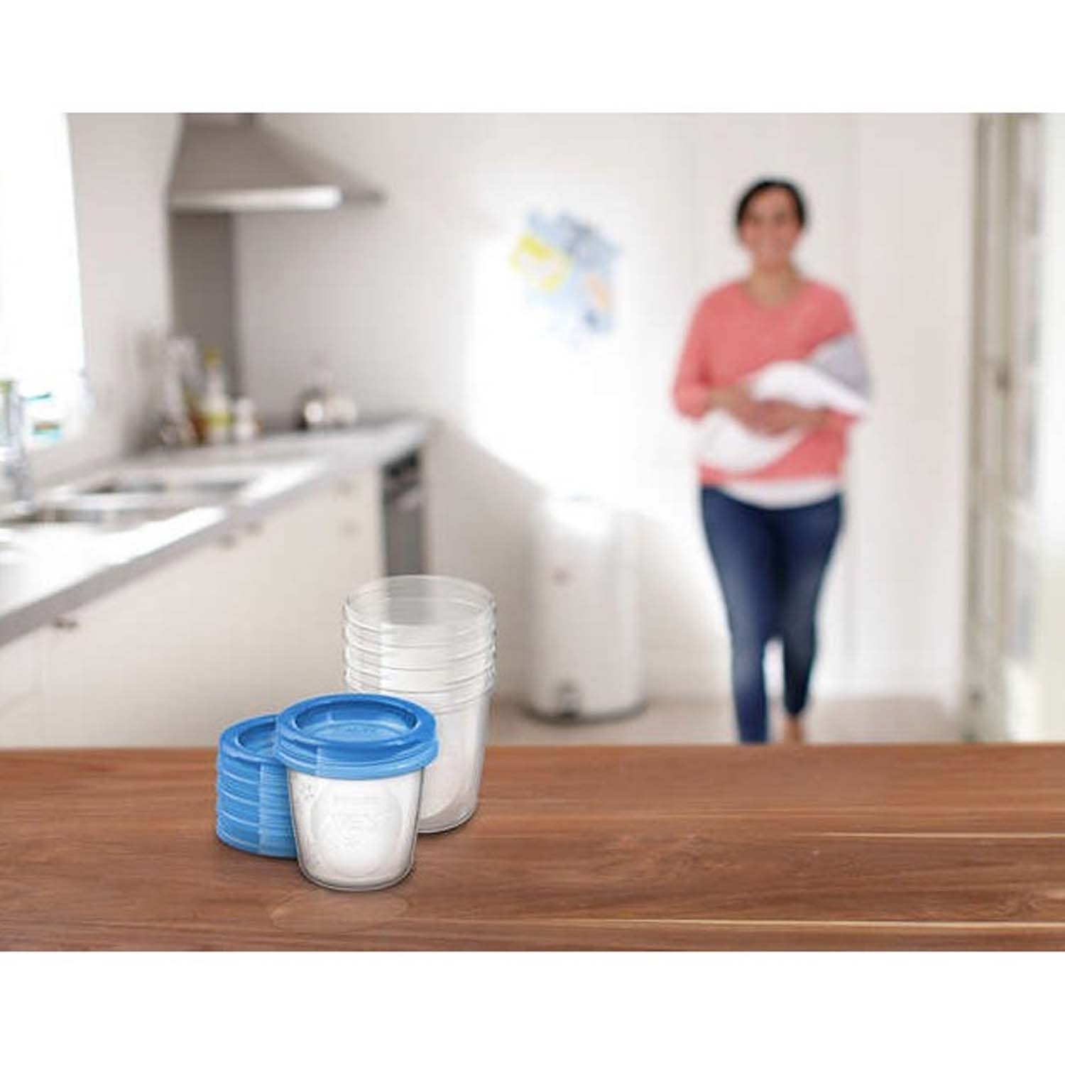 Philips Avent 5'li Anne Sütü Saklama Kapları 180 Ml SCF619 