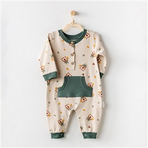 Andywawa The Woods Bebek Tulumu AC24214 Bej