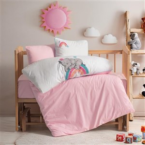 Cotton Box CB Punch Nakışlı Bebek Nevresim Takımı 2012 Pembe