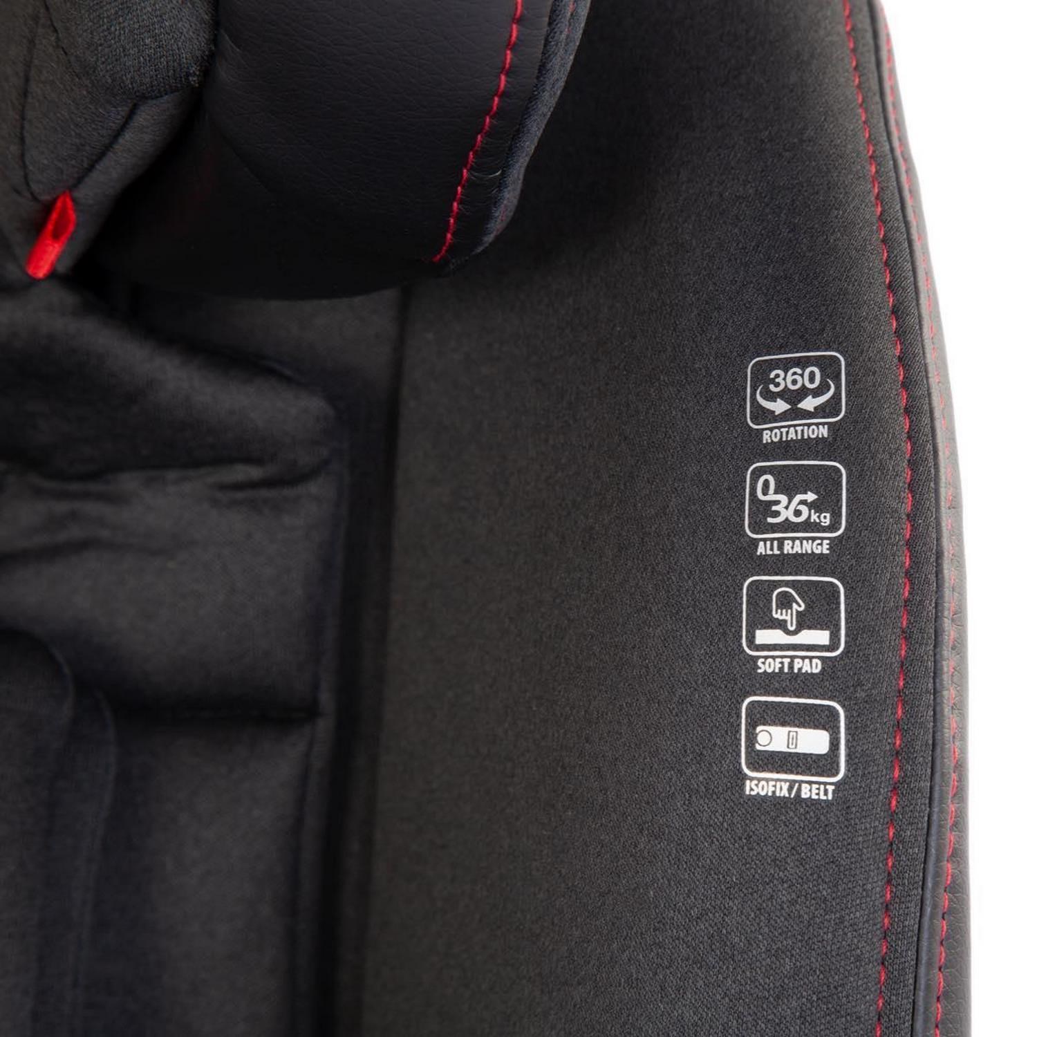 Kraft Spin Pro Oto Koltuğu Dark Grey