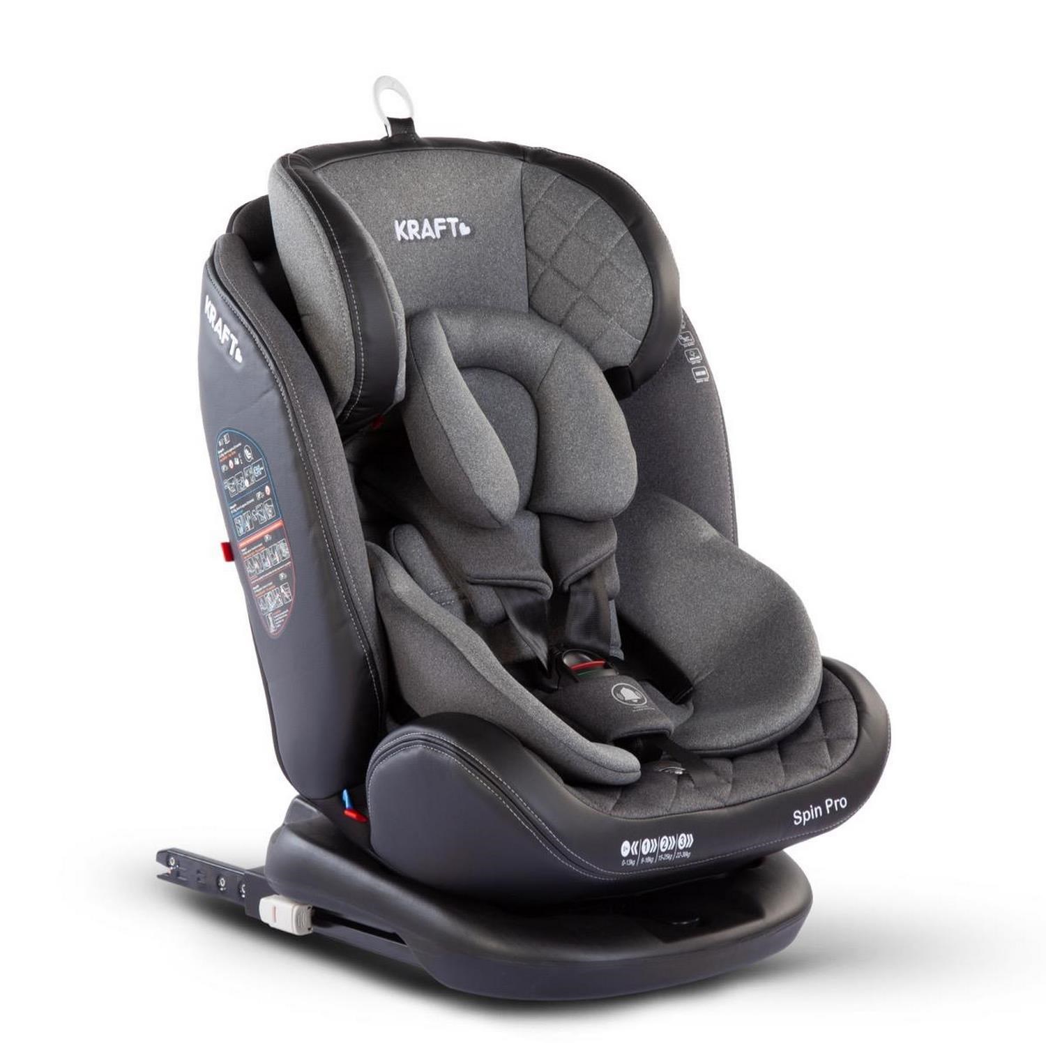 Kraft Spin Pro Oto Koltuğu Grey