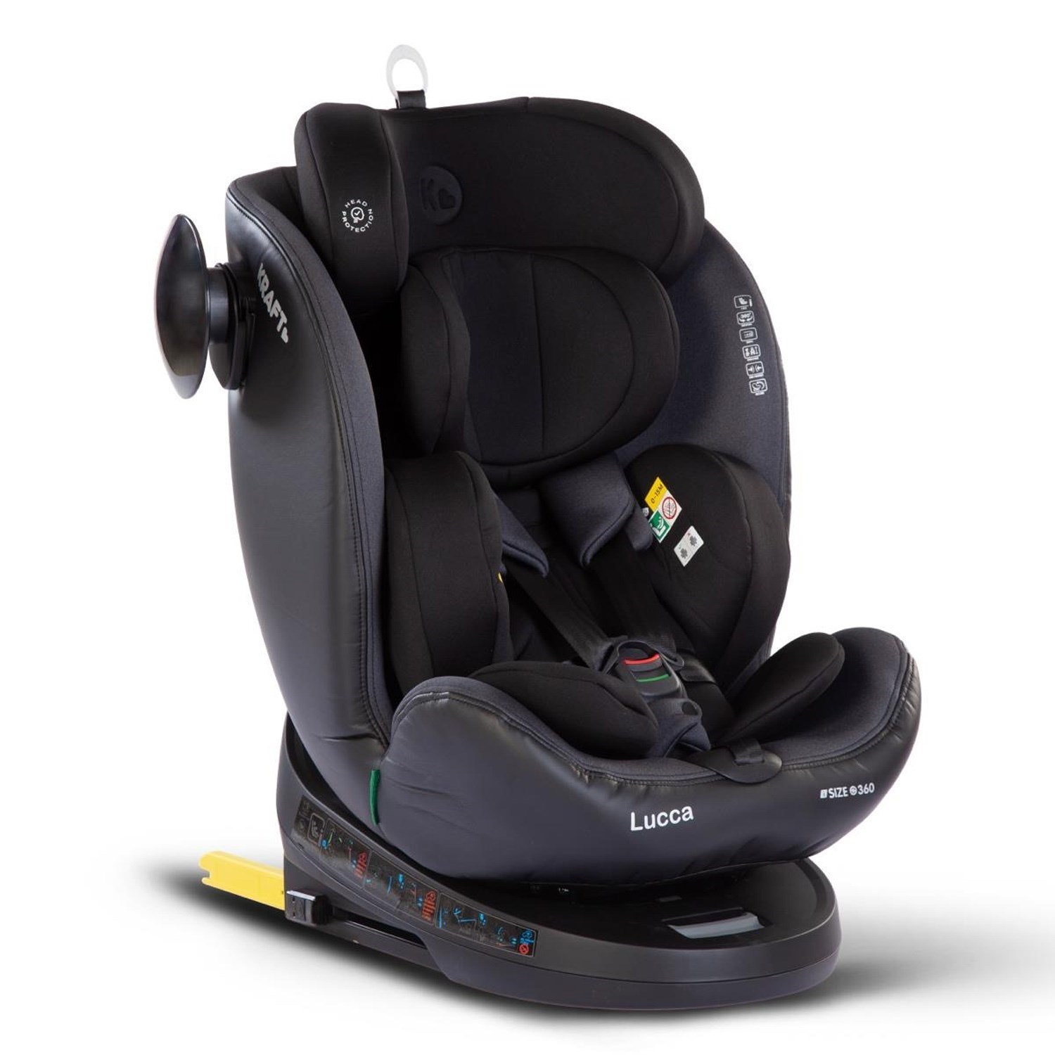 Kraft Lucca Oto Koltuğu Black