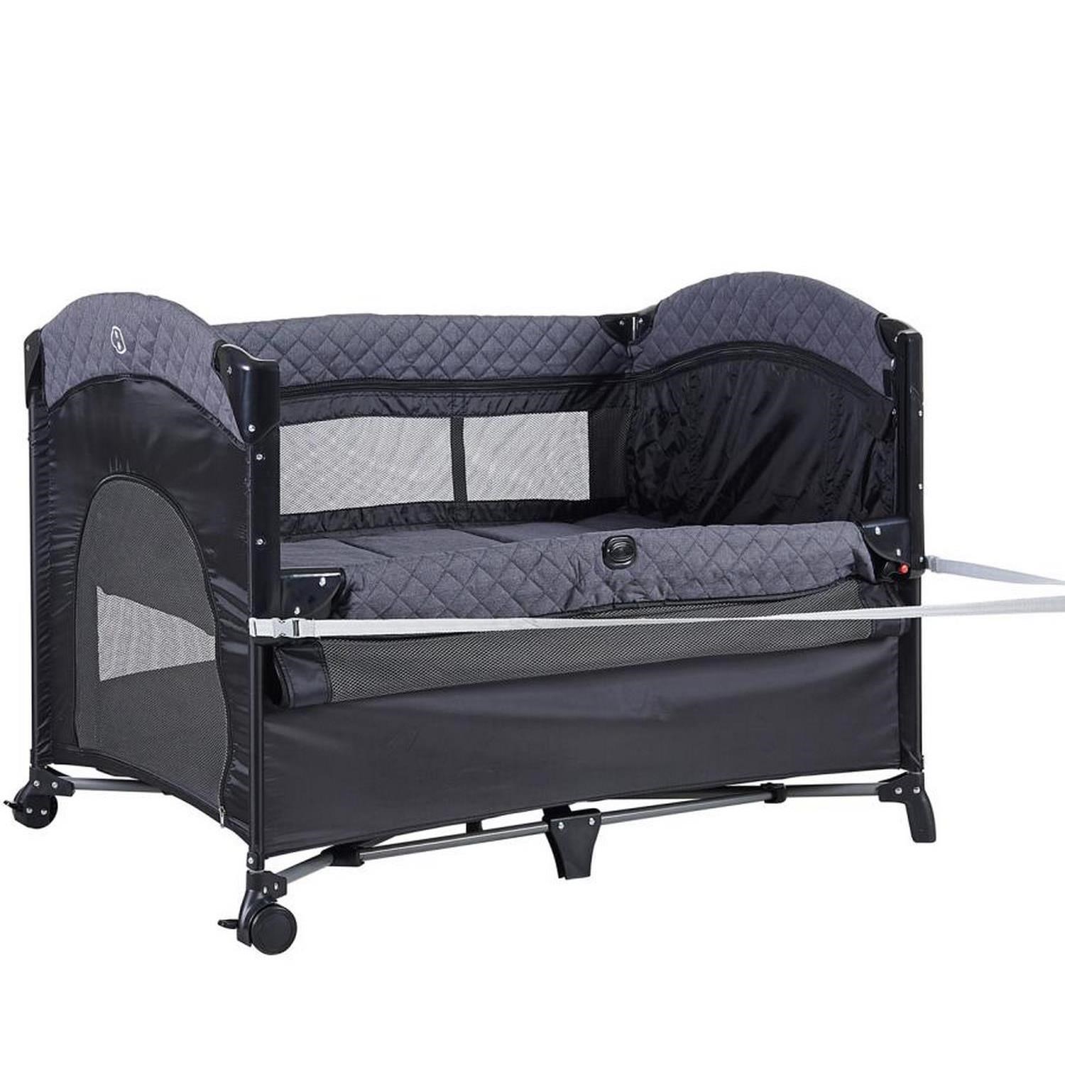 Prego Miami Premium Anne Yanı Oyun Parkı 70x120 cm 8040 Füme