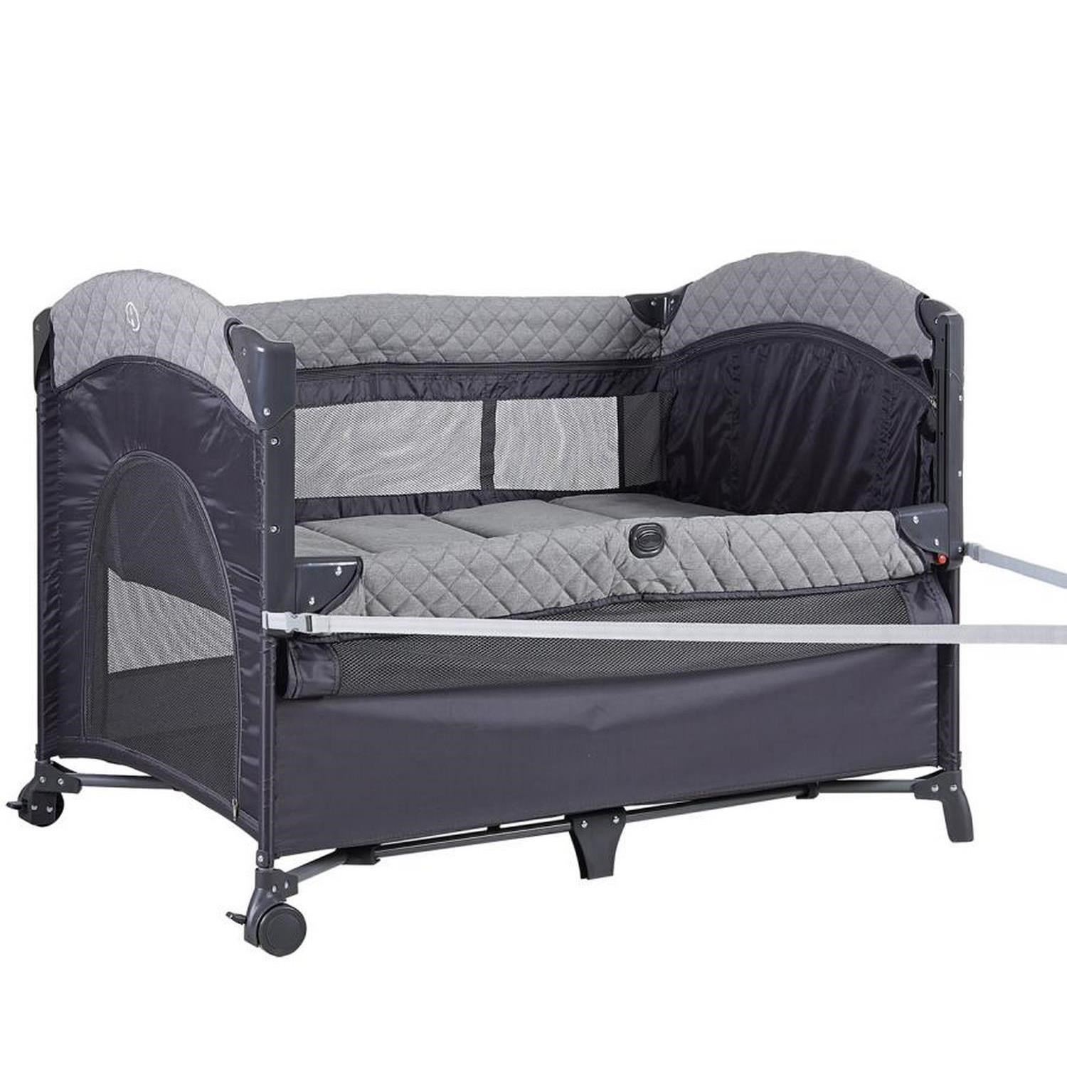 Prego Miami Premium Anne Yanı Oyun Parkı 8040 Gri