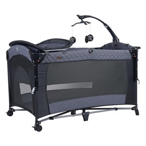Prego Miami Premium Anne Yanı Oyun Parkı 70x120 cm 8040 Füme