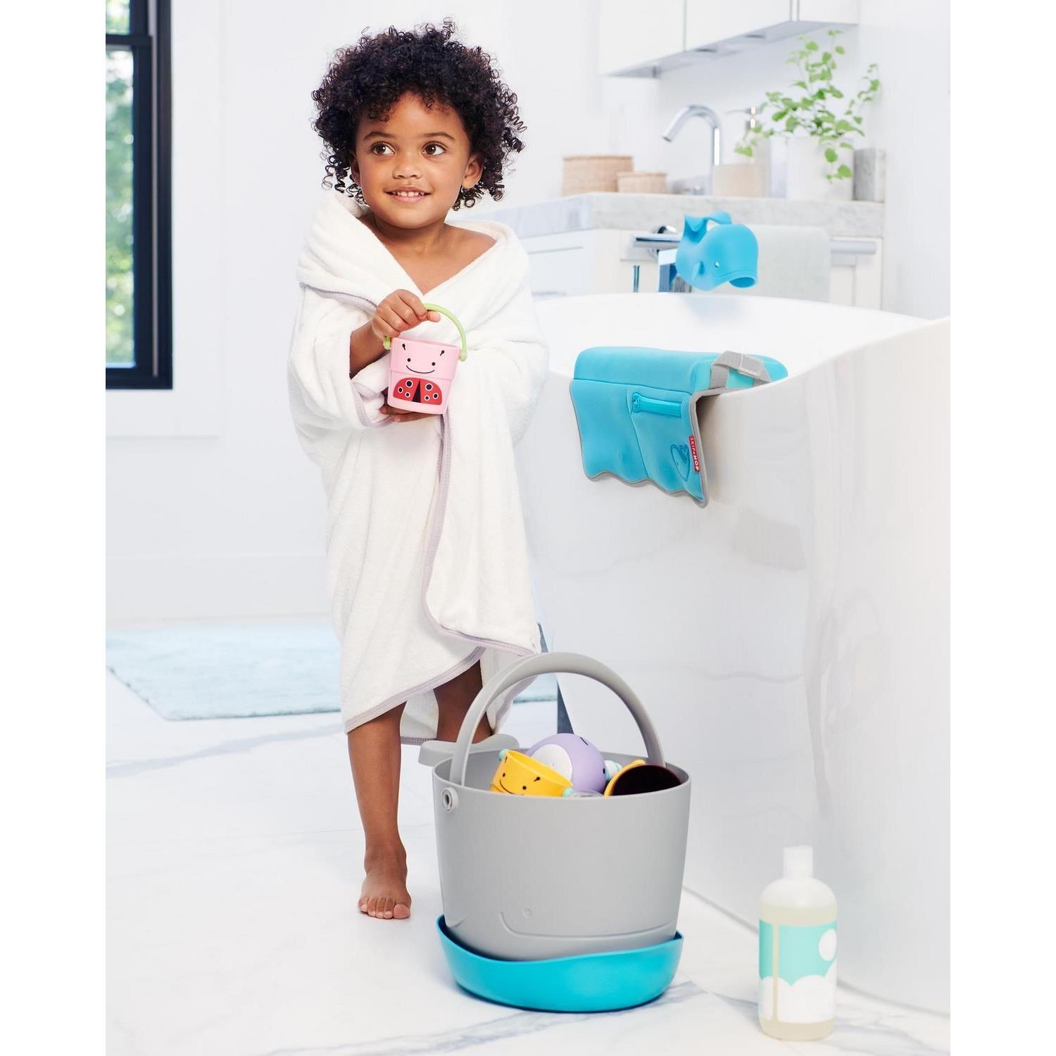 Skip Hop Moby Stowaway Banyo Oyuncak Kovası Çok Renkli