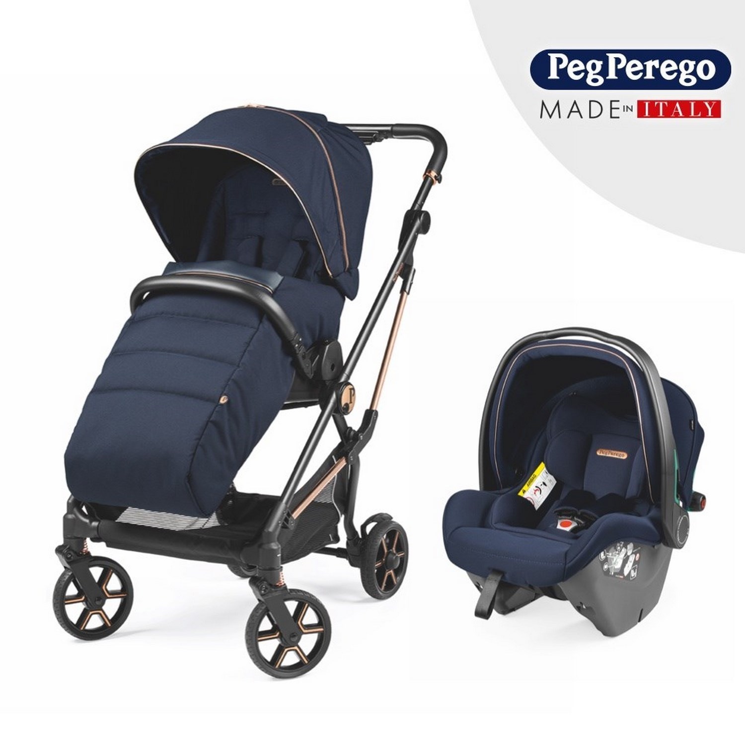 Peg Perego Vivace SLK Travel Bebek Arabası Blue Shine