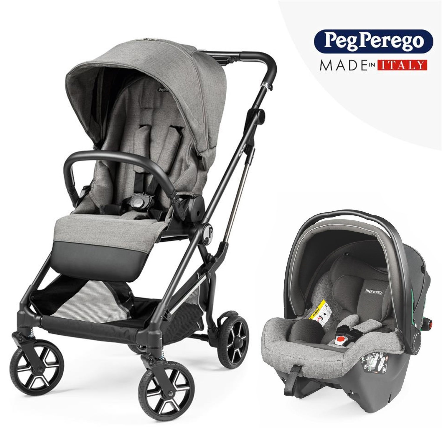 Peg Perego Vivace SLK Travel Bebek Arabası City Grey