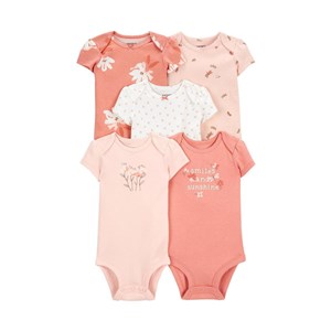 Carter's Layette Bebek 5'li Body Set 1P565710 Somon