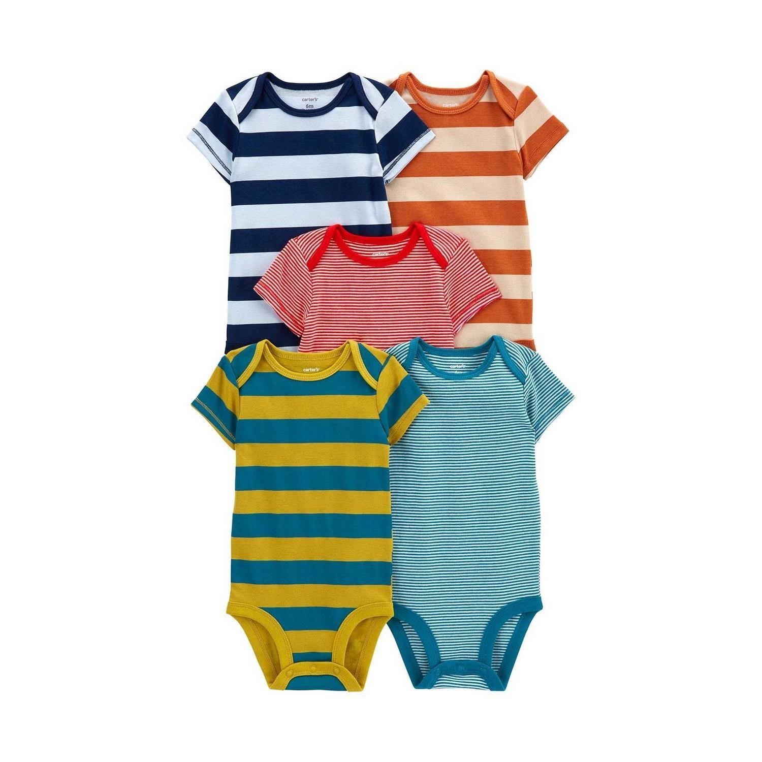 Carter's Layette Bebek 5'li Body Set 1P566510 Çok Renkli