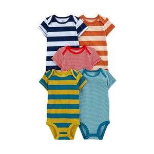 Carter's Layette Bebek 5'li Body Set 1P566510 Çok Renkli