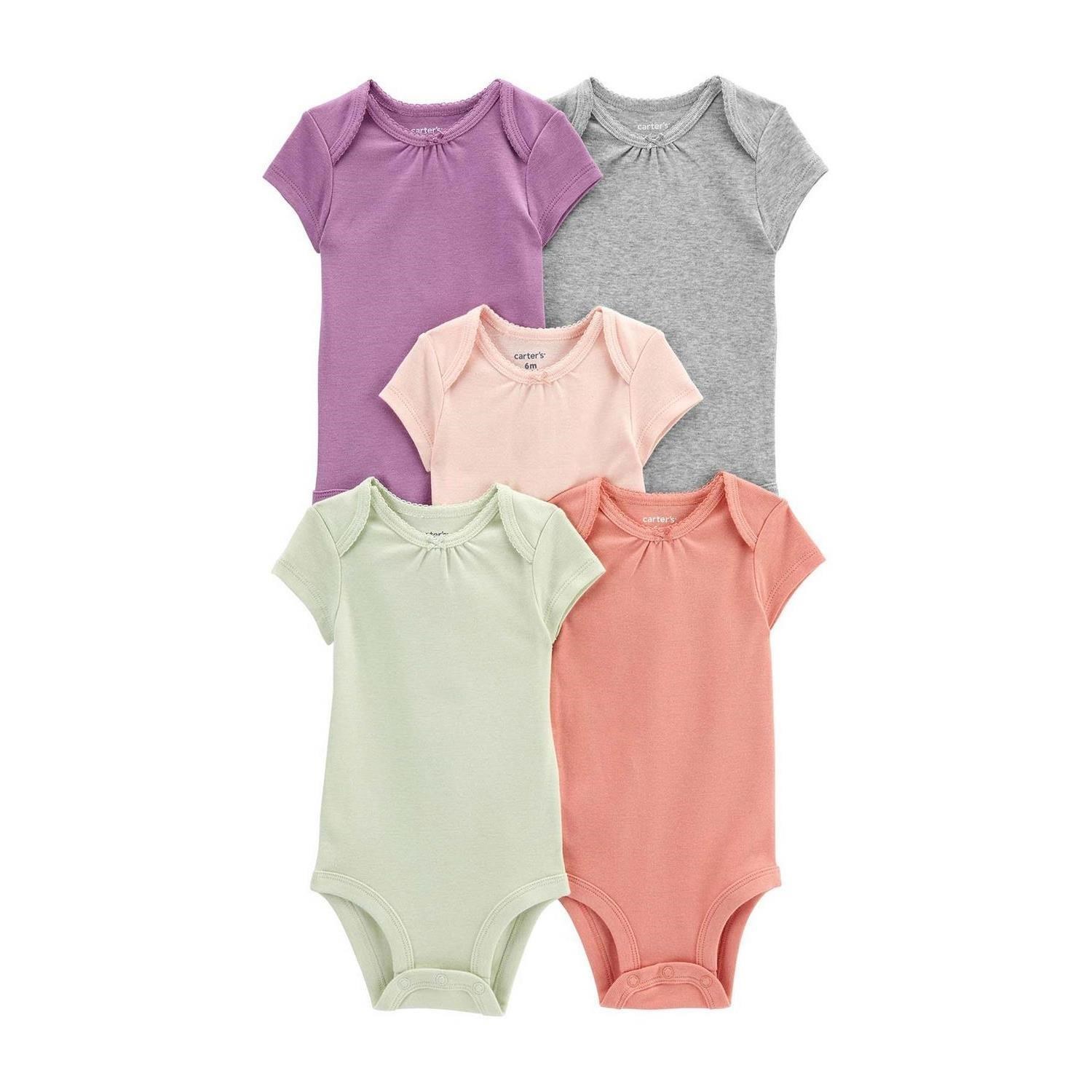 Carter's Layette Bebek 5'li Body Set 1P686210 Çok Renkli