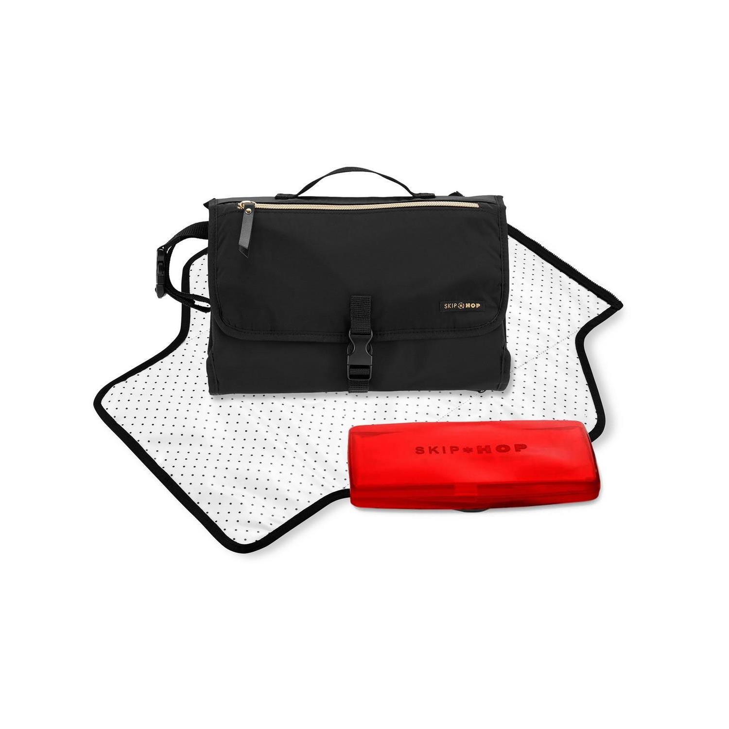 Skip Hop Envi Luxe Pronto Çevre Dostu Alt Açma Çantası Siyah