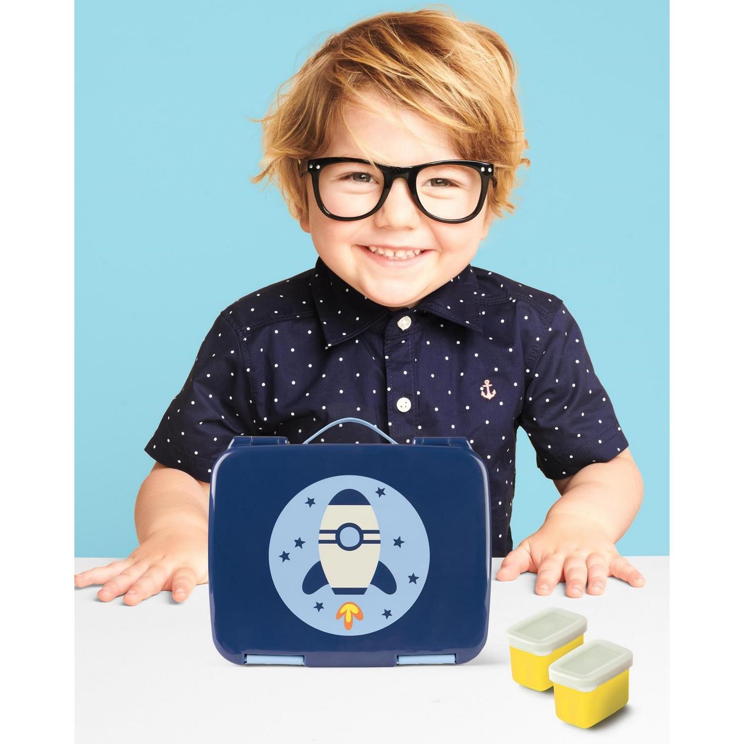 Skip Hop Spark Style Bento Beslenme Kutusu Lacivert