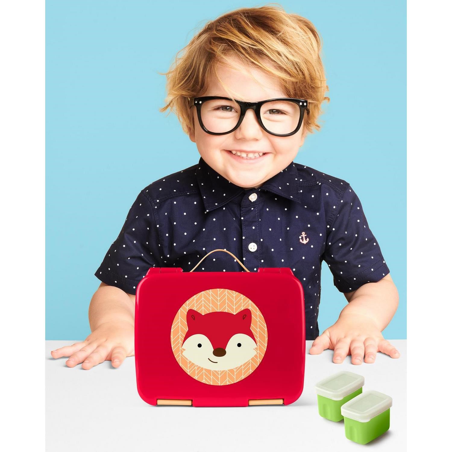 Skip Hop Zoo Bento Beslenme Kutusu Kırmızı