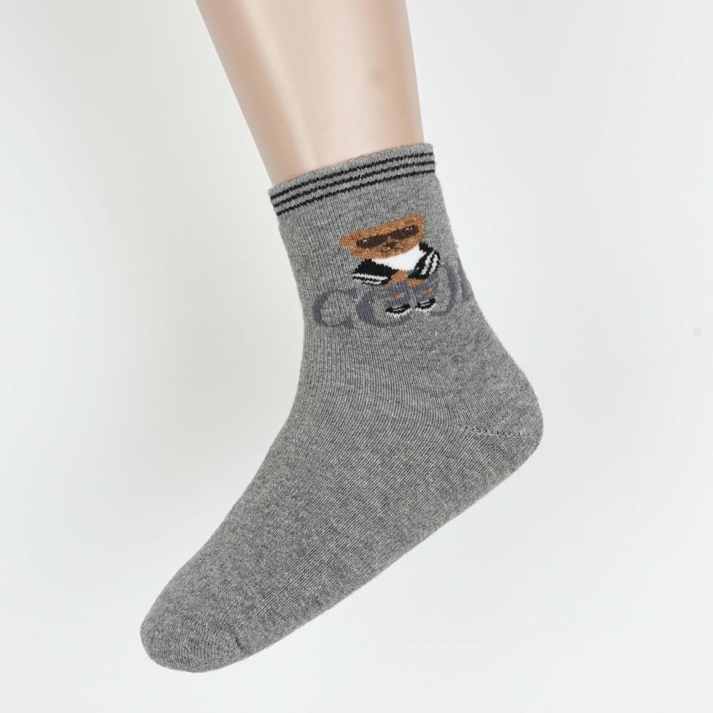Artı Kids Coolbe Erkek Havlu Soket Çorap 250181 Gri