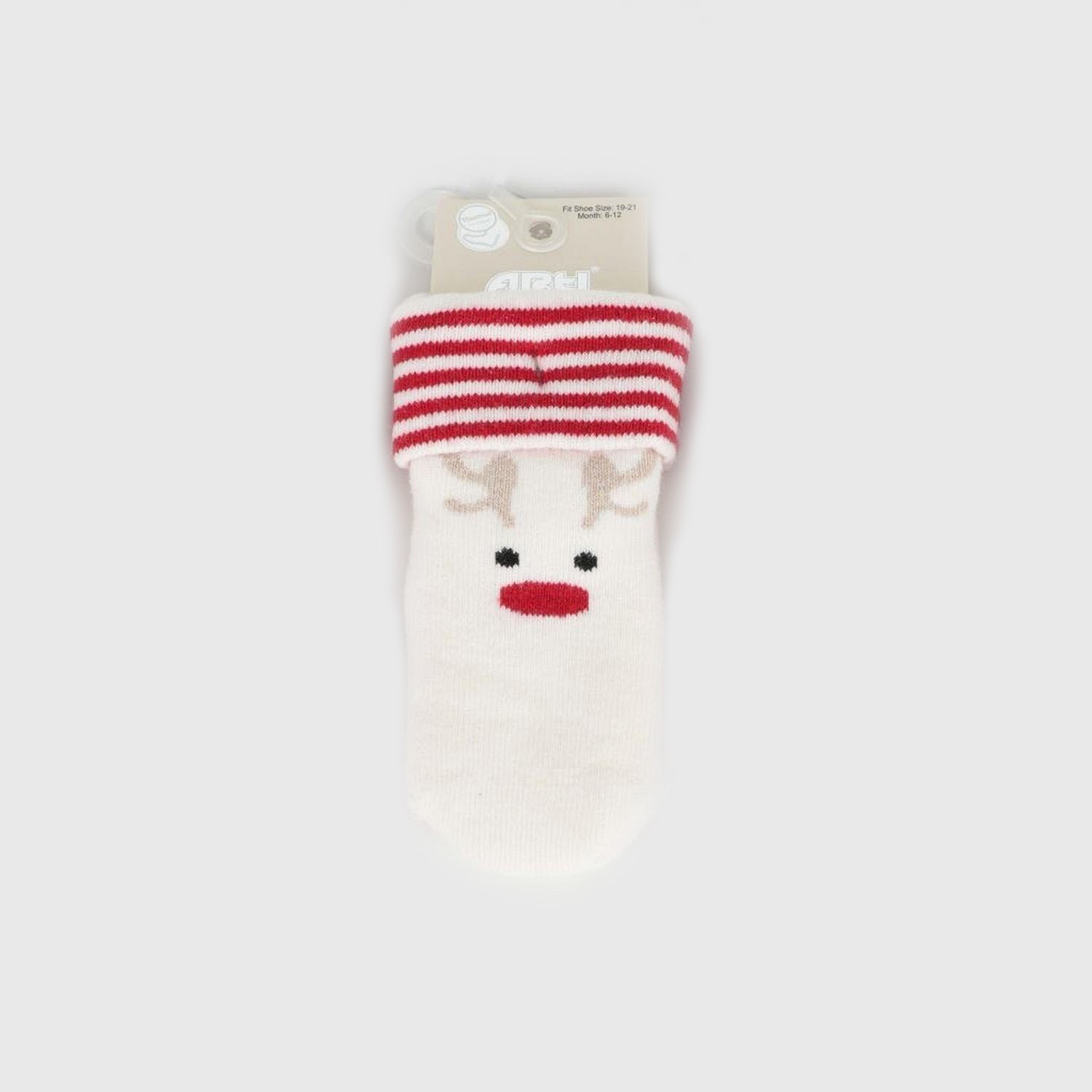 Artı Kids Santa Havlu Bebek Soket Çorap 450123 Beyaz