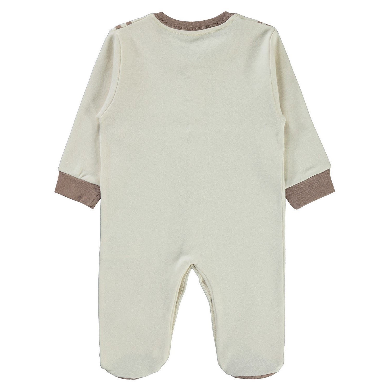 Aziz Bebe Bebek Tulumu 006828 Krem