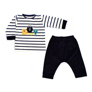 Bebitof Boy 2'li Bebek Takımı 80108 Lacivert