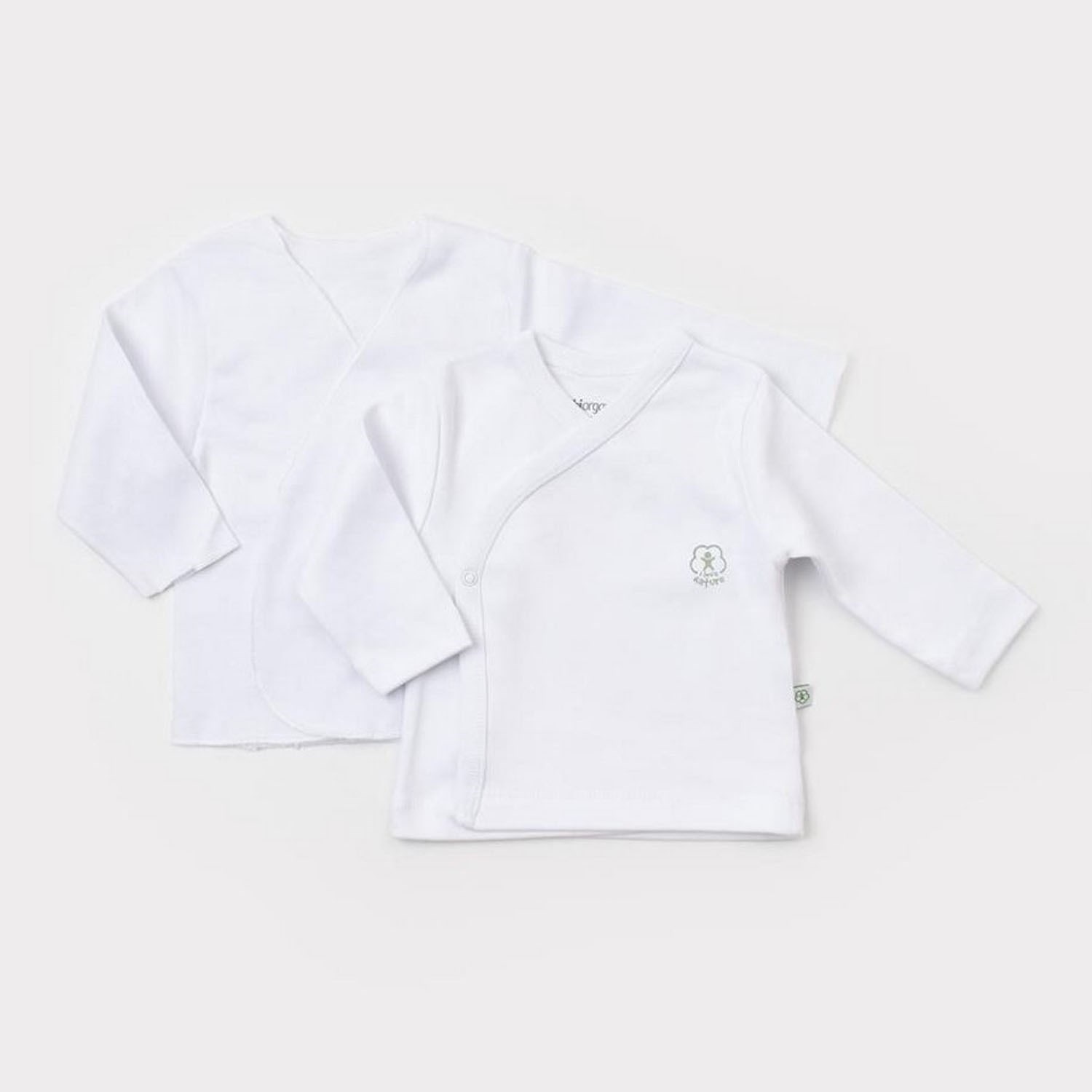 Biorganic Basic Nature İç Dış Bebek Zıbını 73275 Beyaz