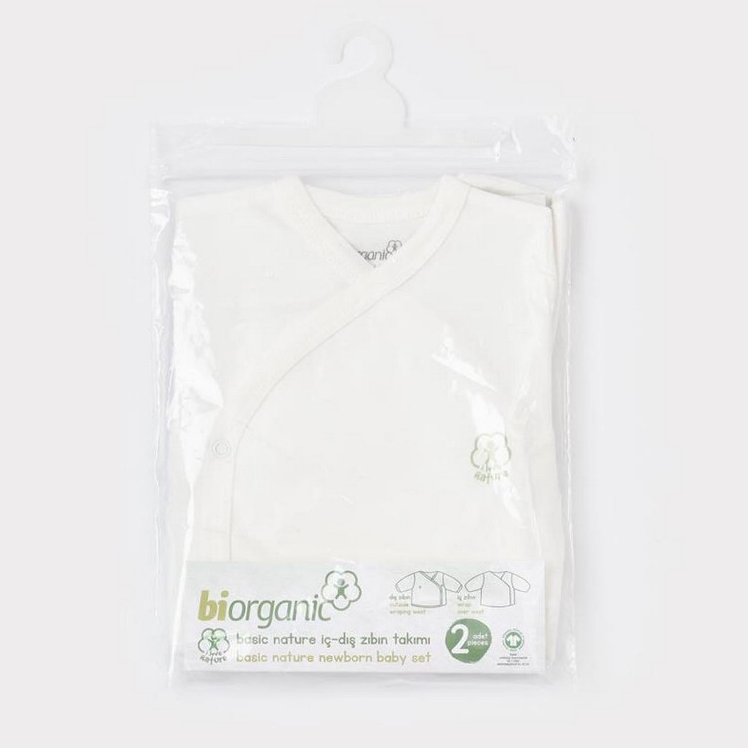 Biorganic Basic Nature İç Dış Bebek Zıbını 73275 Ekru