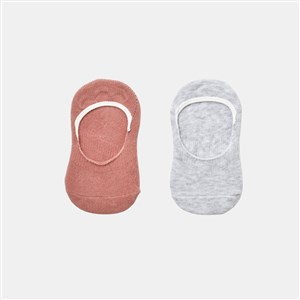 Biorganic 3'lü Cloudy Kız Bebek Çorabı 68450 Somon