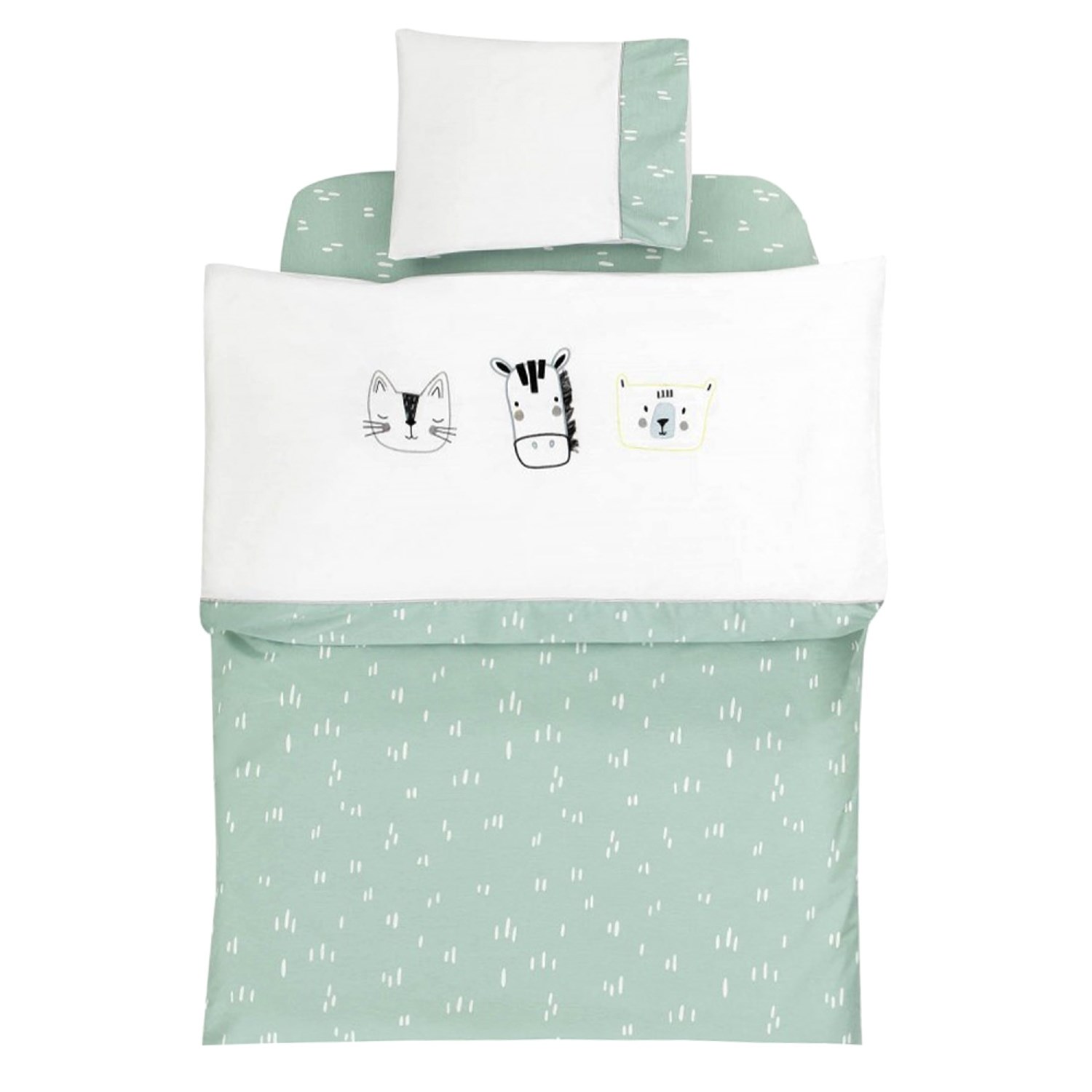 Momishop Bebek The House Nevresim Takımı 100x150 Cm 2122 Yeşil