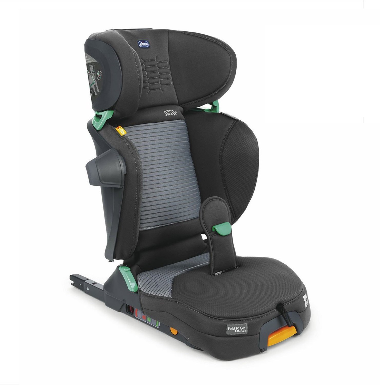 Chicco Fold Go I-Size Air Oto Koltuğu 15-36 Kg Graphite